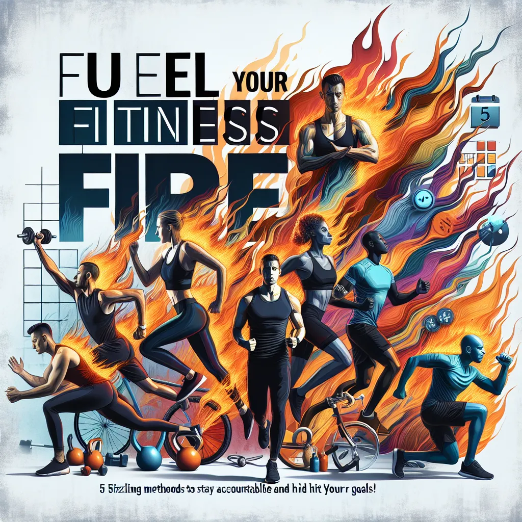 Fuel Your Fitness Fire: 5 Sizzling Methods to Stay Accountable and Hit Your Goals!