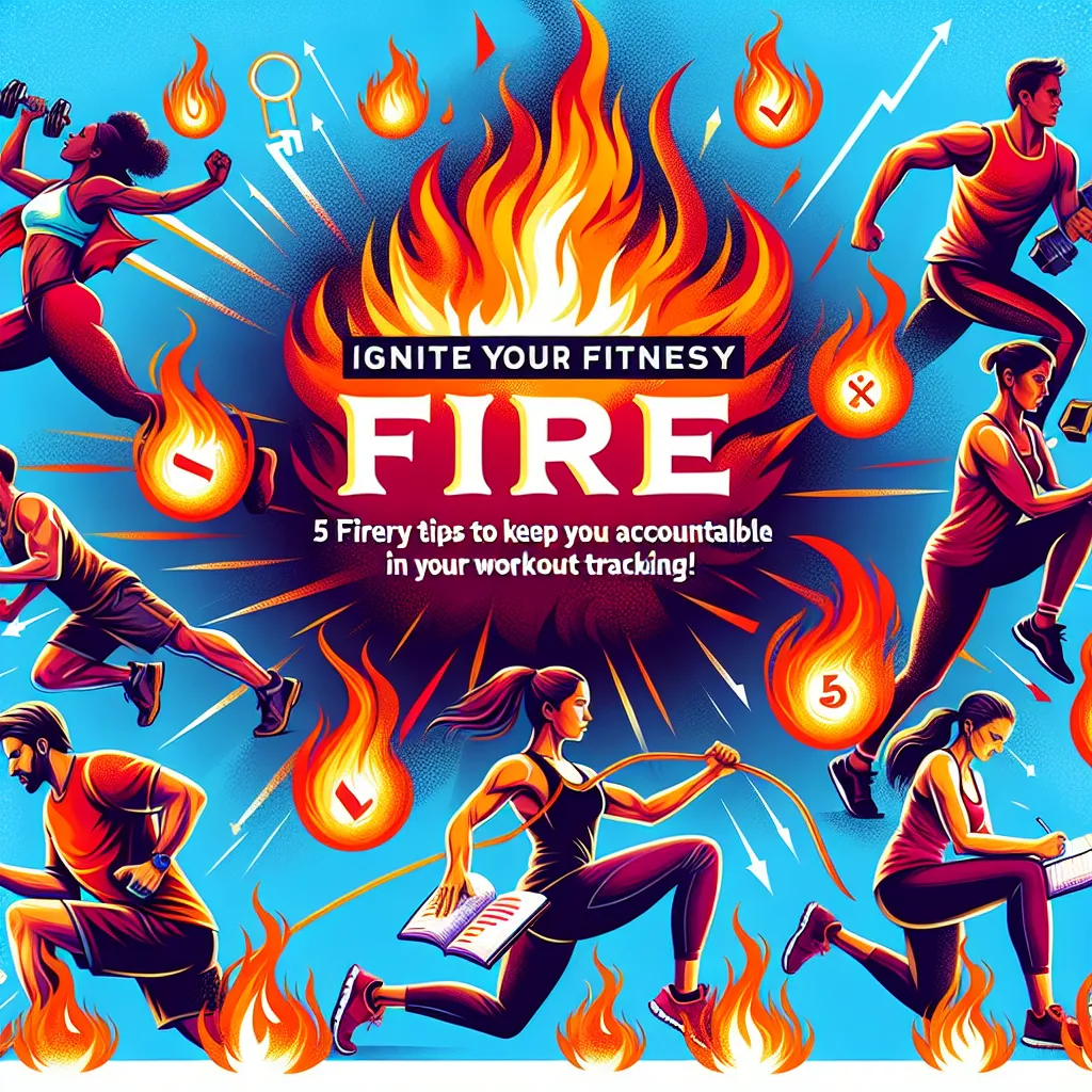 Ignite Your Fitness Fire: 5 Fiery Tips to Keep You Accountable in Your Workout Tracking!