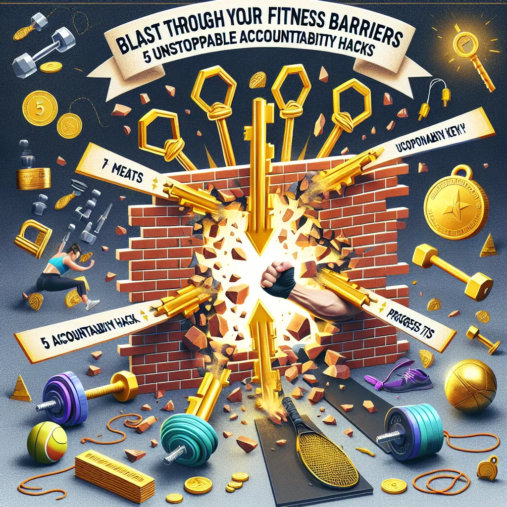 Blast Through Your Fitness Barriers: 5 Unstoppable Accountability Hacks