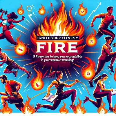 Ignite Your Fitness Fire: 5 Fiery Tips to Keep You Accountable in Your Workout Tracking!